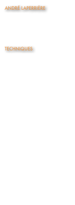 

André laperrière

Compétences
Expéditions
Cours d’escalade
Conception d’équipement

techniques

Confection de noeuds
Tests sur les noeuds
Manoeuvres