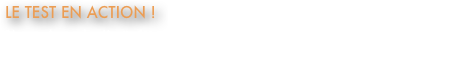 Le test en action ! 
Noeud en huit # 1 : la corde s’est rompue en 47 secondes, 
ce vidéo est en accéléré (8 secondes).